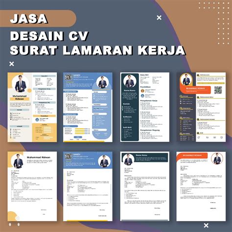 Jual Jasa Pembuatan CV Curriculum Vitae Desain CV Lamaran Kerja