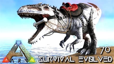 Ark Survival Evolved Alpha Giganotosaurus Tame Giga E70 Modded