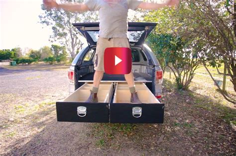 YouTuber Crafts Homemade Truck Bed Drawers, and It Looks Like a Sweet ...