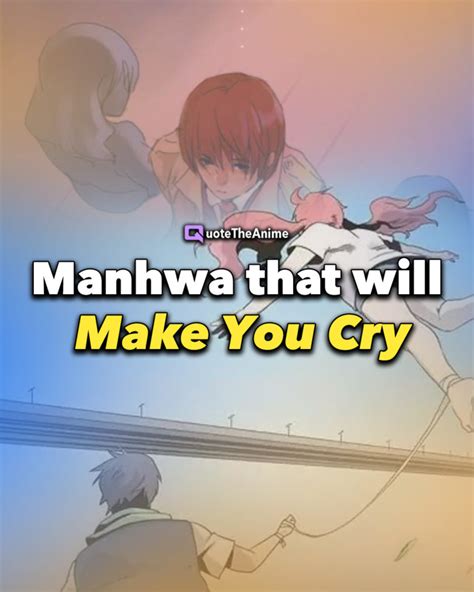 20 Manhwa That Will Make You Cry Recommendations