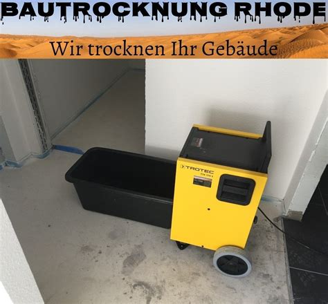 Bautrocknung Preisliste Verleih Angebot Kostenlose Lieferung Und Aufbau