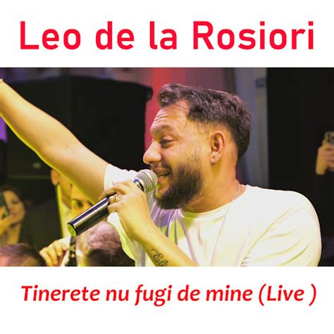 Tinerete Nu Fugi De Mine Live Youtube Music