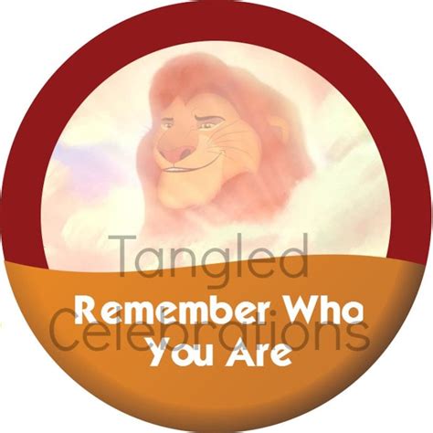 Mufasa The Lion King Remember Who You Are Disney | Etsy