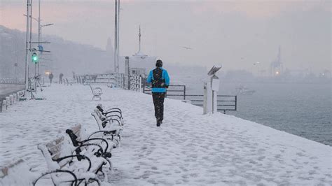 İstanbul da kar yağışı için yeni tahmin