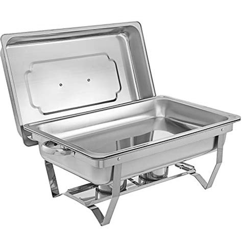 Mophorn Chafing Dish Packs Quart Stainless Steel Chafer Full Size