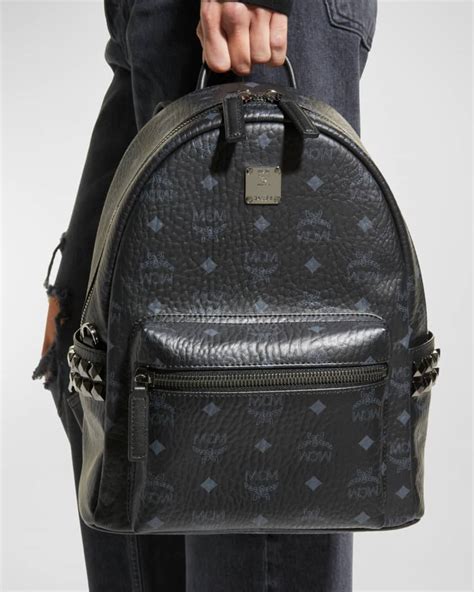 Mcm Small Black Backpack Atelier Yuwaciaojp