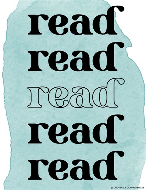 Free Reading Posters Perfect For Your Classroom Library Classroom