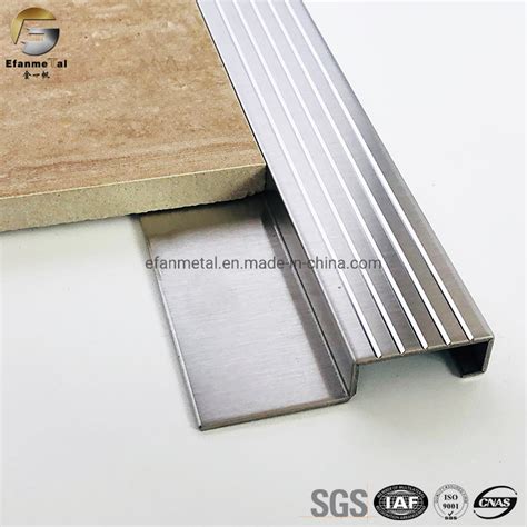 Bf Stainless Steel Skirting Board Metal Baseboard Profile Mm