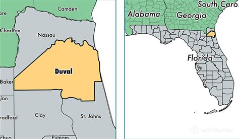 Duval County Fl Zip Code Map United States Map