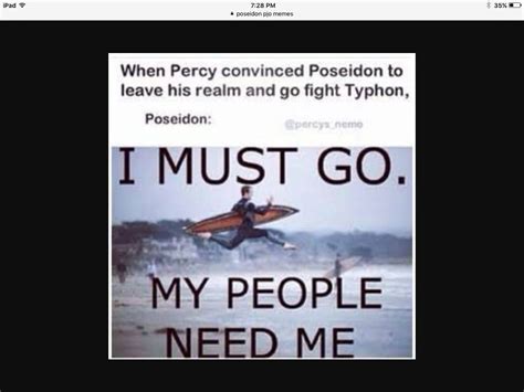 Percy Jackson Pjo Hoo Toa Memes Head Canons Jokes The Holy Poseidon