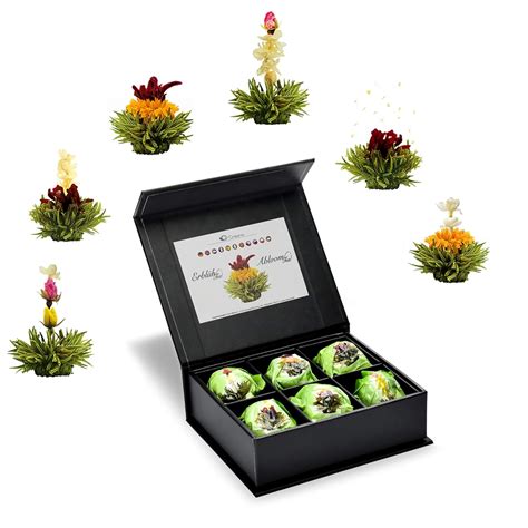 Amazon Creano Tea Flowers Mix 6pcs Set Blooming Tea Green Tea In