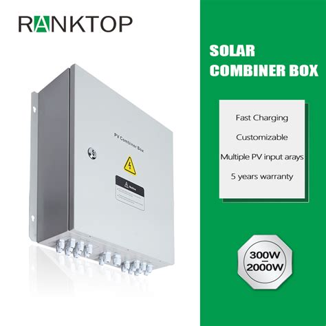 Supply Dc Ac Solar Pv Array Combiner Box Solar Power System Wholesale Factory Guangdong