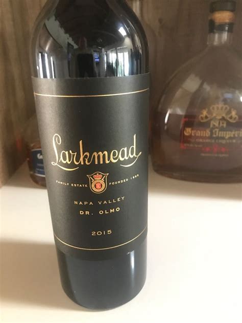 Larkmead Vineyards Cabernet Sauvignon Dr Olmo Usa California