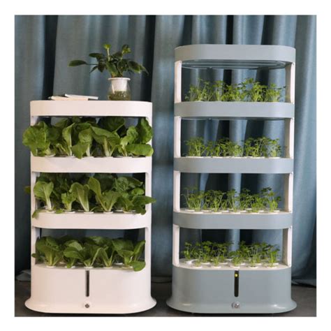 Sistema De Cultivo Torre Hidrop Nica Bandejas Plantas Fullstore