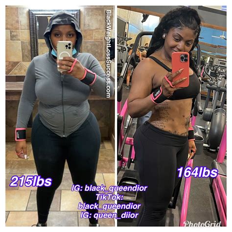 Laquarry Lost Pounds Black Weight Loss Success Artofit