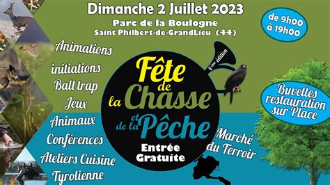 Fête de la Chasse et de la Pêche en Loire Atlantique à Saint Philbert