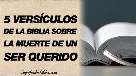 5 Versículos de la Biblia sobre la muerte de un ser querido Ten