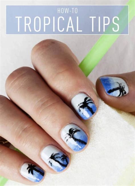 14 Cute Summer Nail Art Ideas and Tutorials