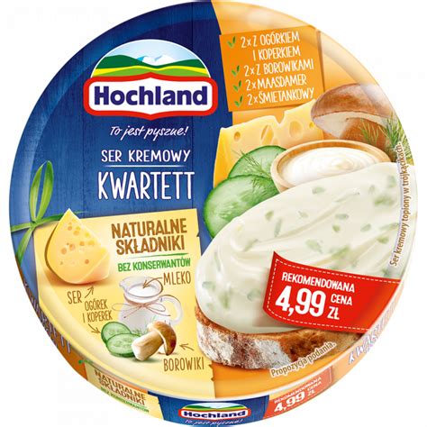 Hochland Kwartett Cream Cheese Triangles G