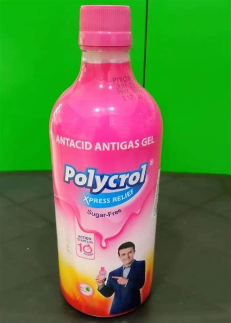 Ml Polycrol Xpress Relief Antacid Antigas Gel At Rs Bottle