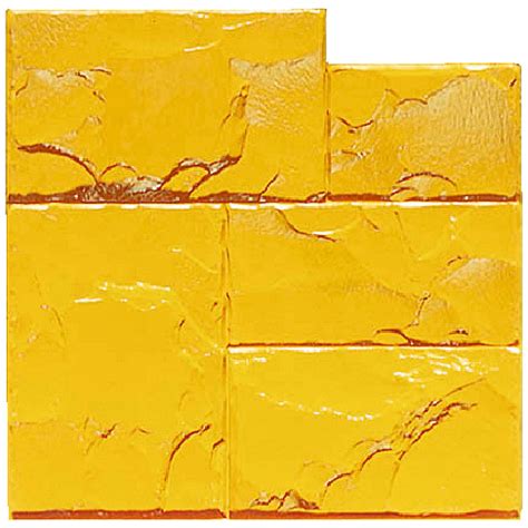 White Cap BRICKFORM 23 X 23 Regular Yellow Ashlar Cut Slate