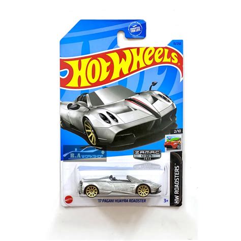 Hot Wheels Genuine Special Car Model Zamac PAGANI Hyra ROADSTER Zamac Version Shopee Philippines
