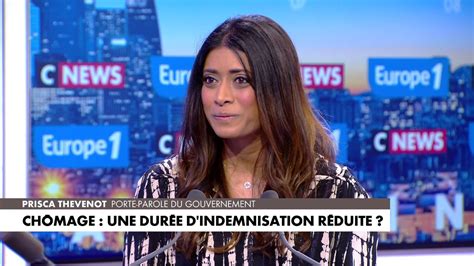 La grande interview Prisca Thevenot Vidéo Dailymotion