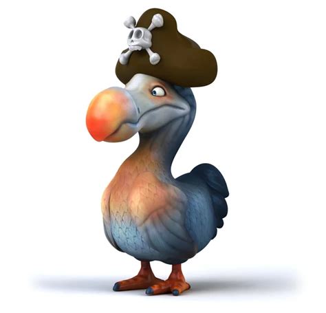 Cartoon Dodo Bird — Stock Photo