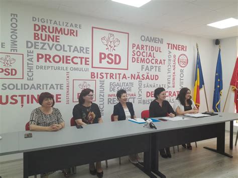 Femeile Social Democrate Din Regiunea De Nord Vest La Bistri A La