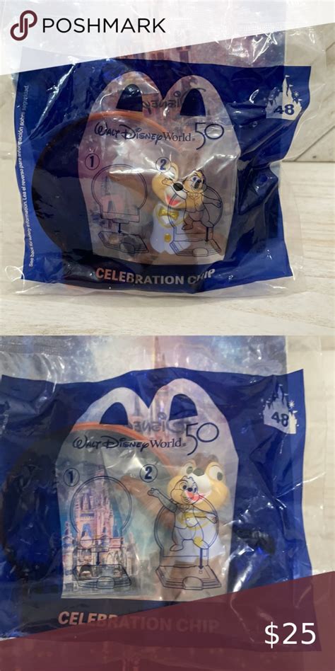 2021 Mcdonalds Disney World 50th Anniversary Happy Meal Toy