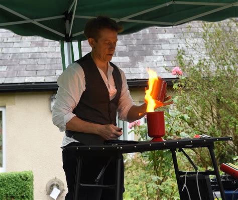 The Rev Andy Gray From Clitheroe Entertains With Fire Duri Flickr