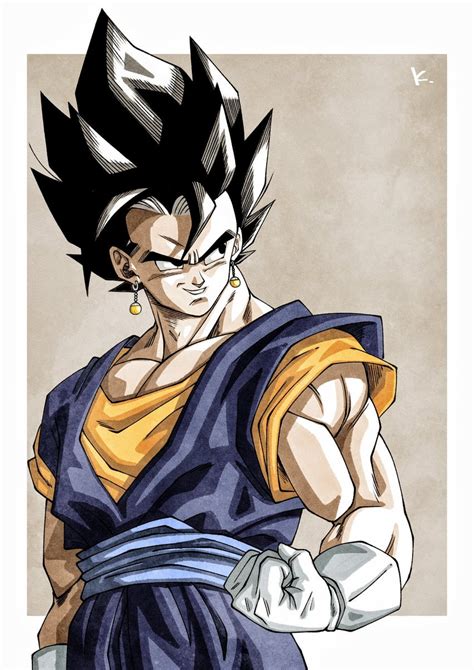 Vegetto Dragon Ball And More Drawn By Kakeru Dbskakeru Danbooru