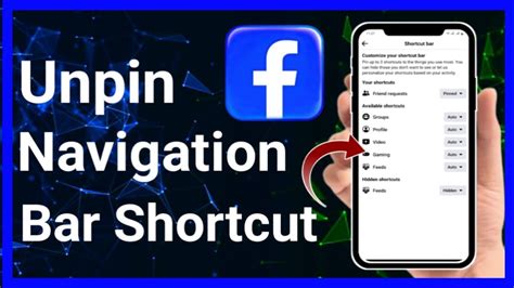 How To Unpin A Shortcut In Facebook Navigation Bar Full Guide Step By