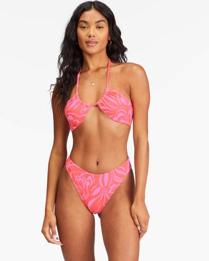 Shas A Trip Ruched Bandeau Haut De Bikini Pour Femme Billabong