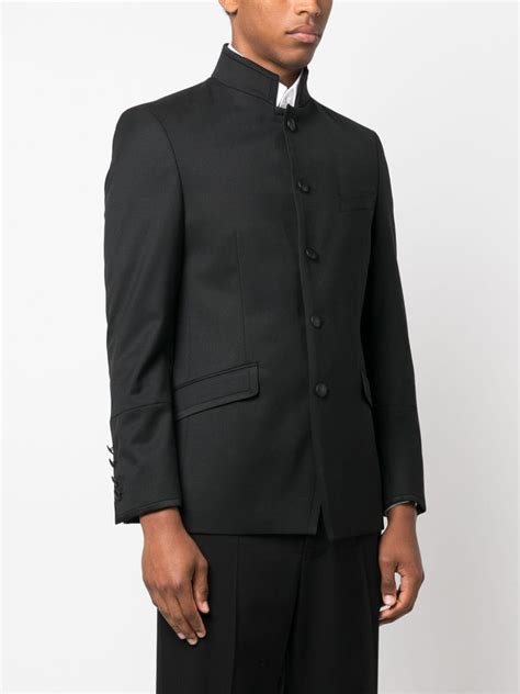 Karl Lagerfeld Glory Single Breasted Blazer Black Farfetch