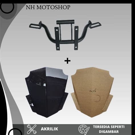 Jual Paket Bracket Visor Breket Visor Windshield Yamaha Freego Mio M