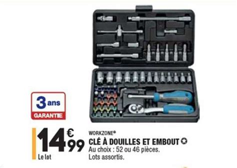 Promo Workzone Cl Douilles Et Embout Chez Aldi Icatalogue Fr