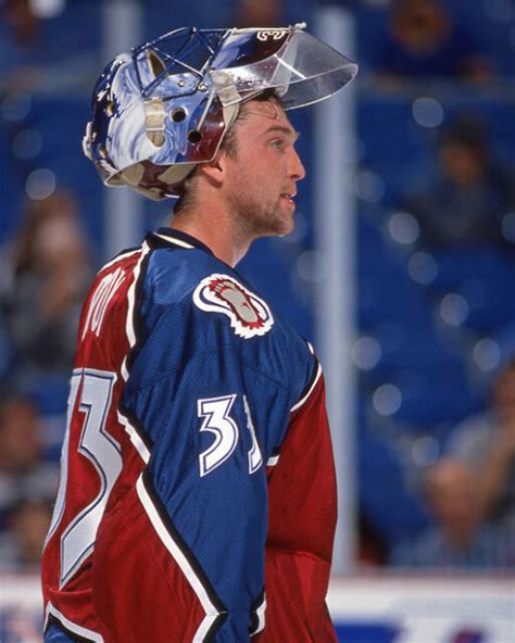 Colorado Avalanche Patrick Roy Glossy X Photo Hockey Print