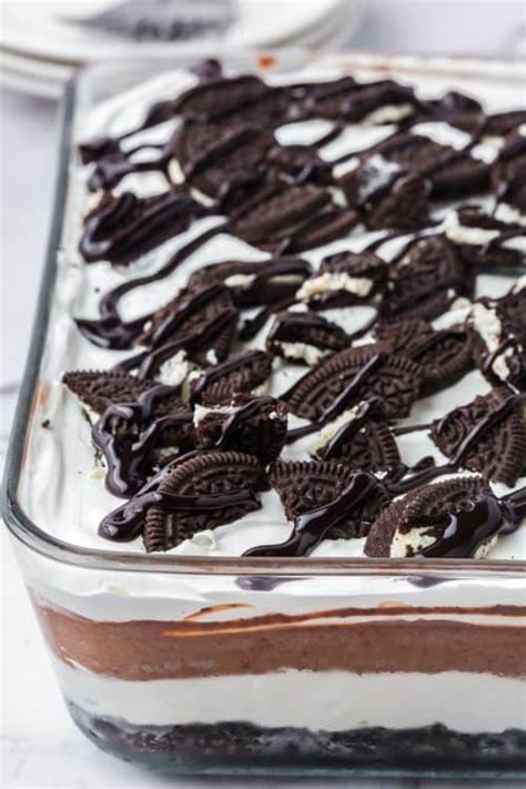 No Bake Oreo Layer Dessert A Classic Twist