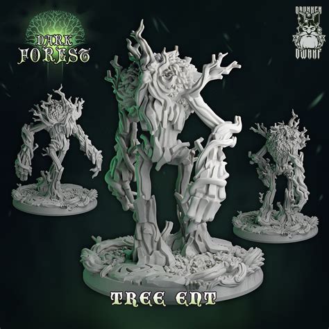 Tree Ent Treeant Leshy Premium 3d Printed Fantasy Etsy Uk