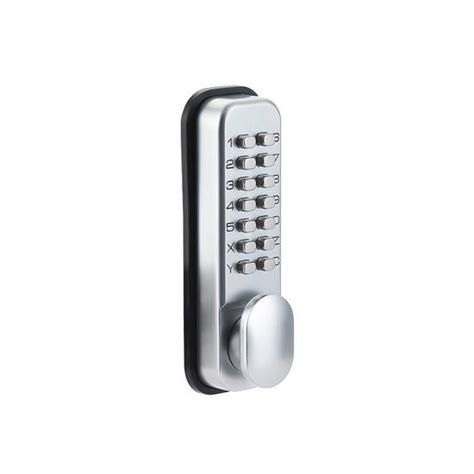 Serrure de porte à bouton poussoir numérique serrure de clavier sans