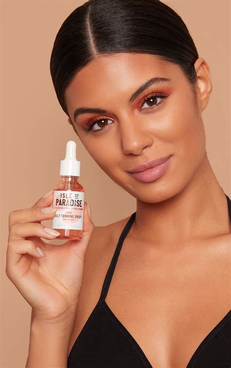 Isle Of Paradise Light Self Tanning Drops Prettylittlething Ca