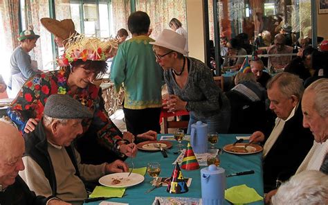 Ehpad Ker Lenn Journée Mardi gras Le Télégramme