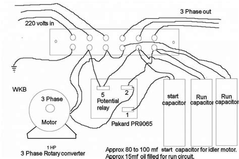 Wiring Diagram 3 Phase Converter Circuit Diagram