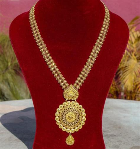 24kt Ranihaar Gold Necklace - Shalimar JewellersShalimar Jewellers