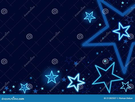 Blue Stars Background Royalty Free Stock Photography - Image: 21282507