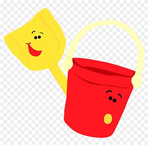 blues clues shovel  pail colouring  cure voice shovel  pail