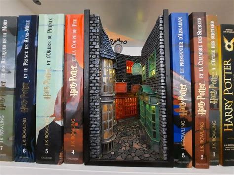 Booknook Harry Potter Chemin De Traverse Diorama Guirlande Led