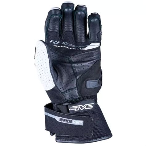 Gants Five RFX Sport Airflow Blanc Gants Moto Racing