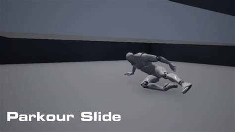 How To Make Parkour Slide Unreal Engine YouTube